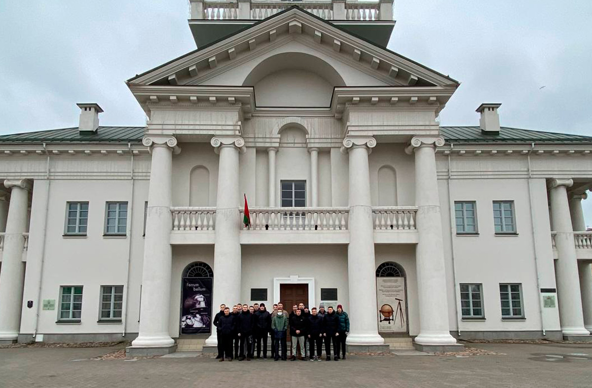 Курсанты факультета милиции посетил Минскую Городскую Ратушу